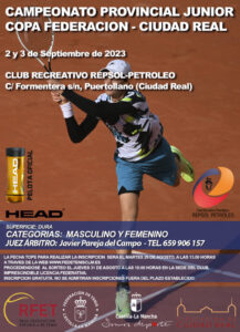 CAMPEONATO PROVINCIAL JUNIOR COPA FEDERACION – CIUDAD REAL