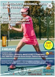 CAMPEONATO RGNAL INFANTIL COPA FED. EN DAIMIEL