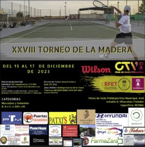 XXVIII TORNEO DE LA MADERA EN VILLACAÑAS