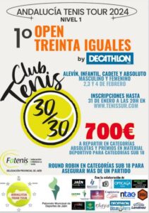 TORNEO EN CLUB TENIS TREINTA IGUALES