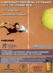 PROVINCIAL DE VETERANOS EN CLUB DE TENIS CODETOSA