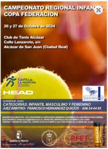 CAMPEONATO REGIONAL INFANTIL COPA FEDERACIÓN EN ALCAZAR DE SAN JUAN